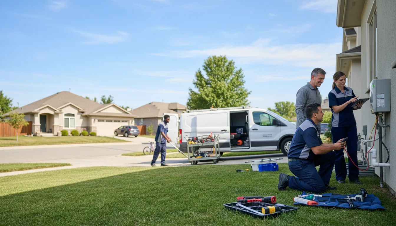 Tankless water heater service in Montello, WI